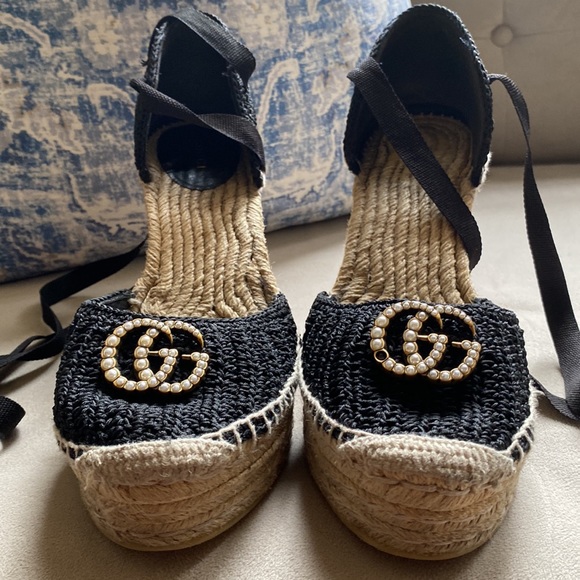 GUCCI Crochet Espadrilles - Picture 11 of 12